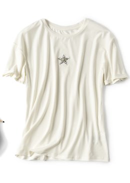 [홍콩직수입의류] 190225-98MM TOP 스타몬드 티셔츠