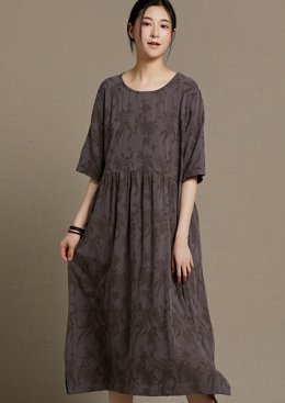 [수입명품ST여성의류] 190502-09 DRESS 2컬러 린넨와이드원피스